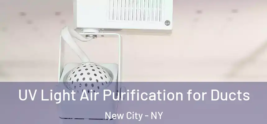  UV Light Air Purification for Ducts New City - NY